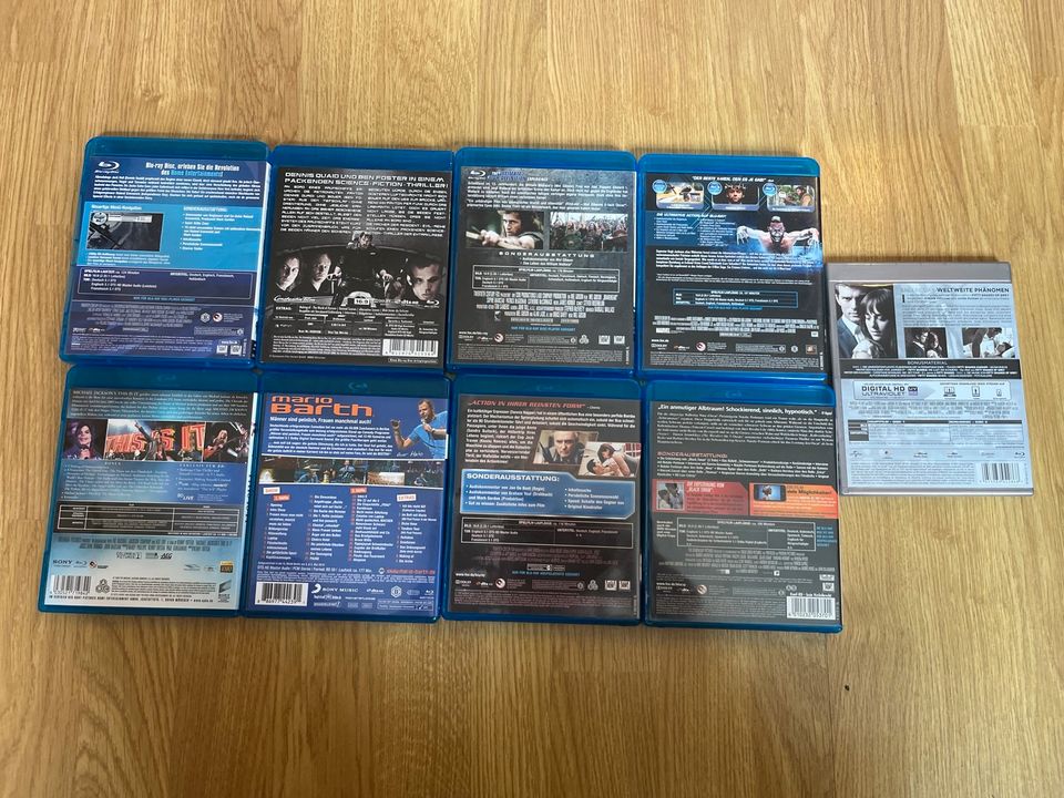 Verschiedene Blu-Ray Discs 9 Stk. als Set! in Neustadt