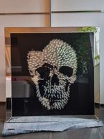 KARE Design Bild Totenkopf Skull Glasbild Spiegel Nordrhein-Westfalen - Wegberg Vorschau