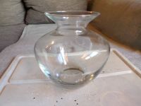 Bauchige Vase-Glas-Transparent-Höhe ca.22 cm Bayern - Altdorf Vorschau