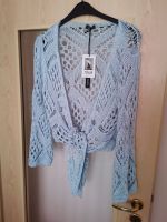 Damenjacke, Strickjacke, XUNA, Italy, hellblau, Gr. 42/44, NEU Thüringen - Erfurt Vorschau