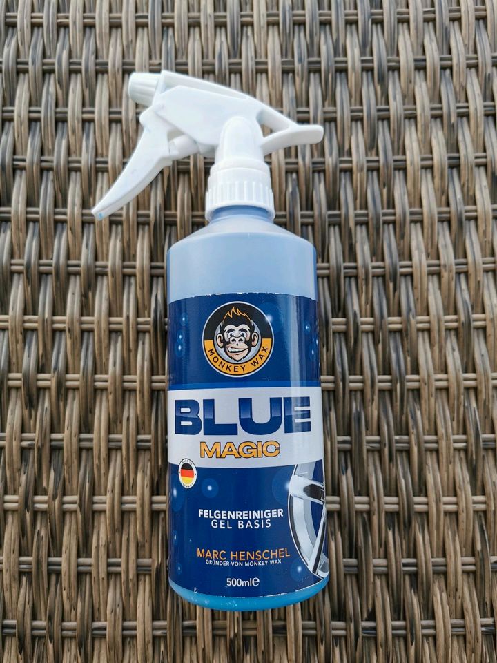 Monkey Wax Blue Magic Felgenreiniger 500ml  / 80% voll in Nürnberg (Mittelfr)