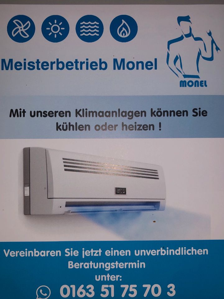 Klimaanlagen Montage, Wartung, Reparatur in Heddesheim