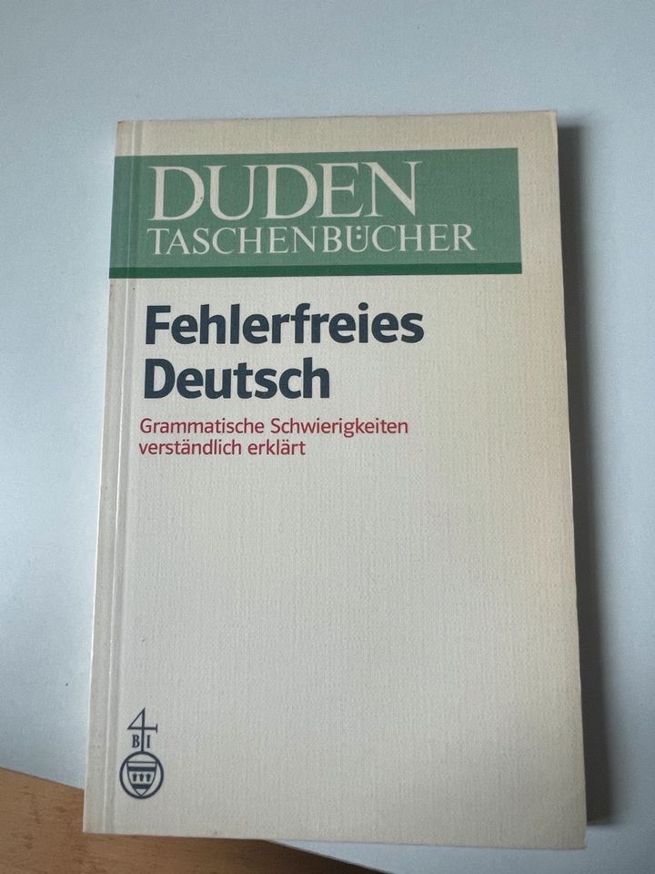 Buch von 1982 von Duden in Hannover