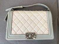 Chanel Boy Handtasche grau/beige Innenstadt - Köln Altstadt Vorschau