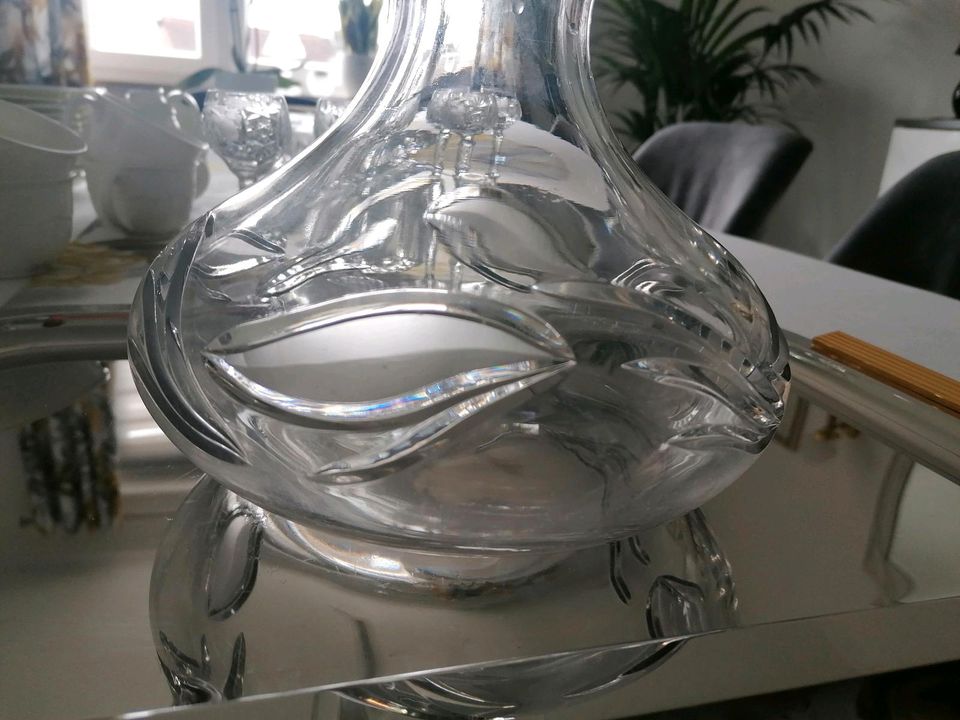 Schwere Kristall Vase in Bochum