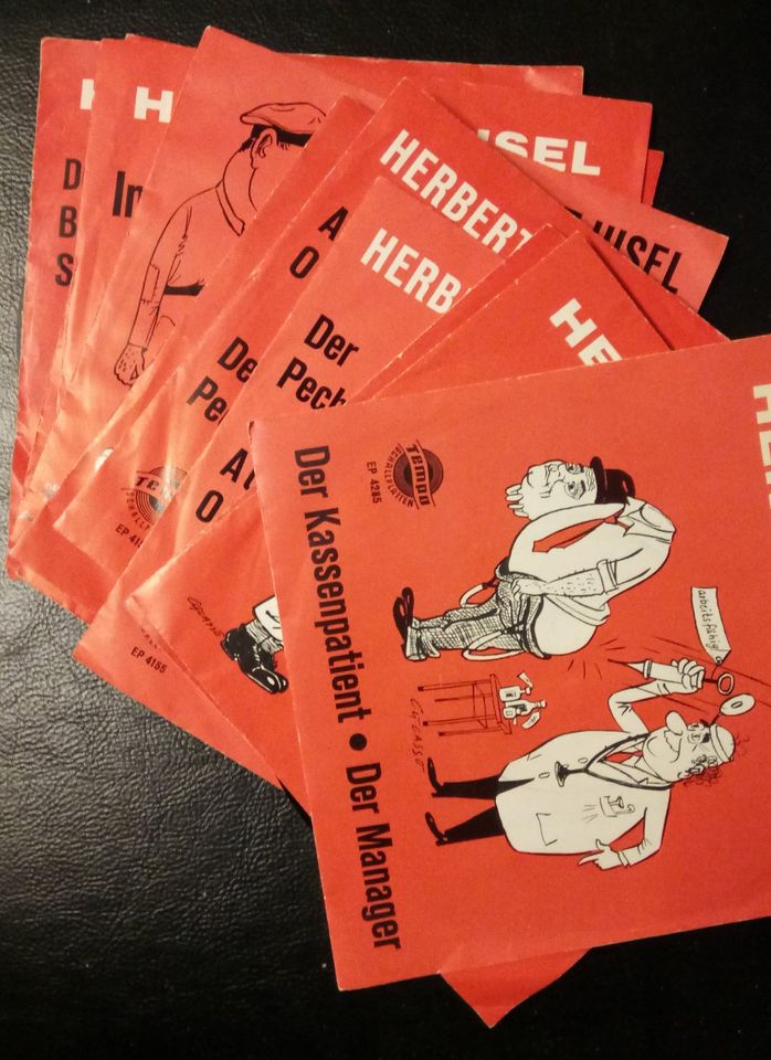 15 Singles Herbert Hisel in München