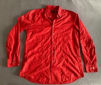 Hugo Boss Hemd rot Größe 44 Hessen - Maintal Vorschau