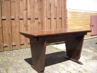 Tisch Holz Vintage Höhenverstellbar ca. 50 iger Jahre Hessen - Elbtal Vorschau