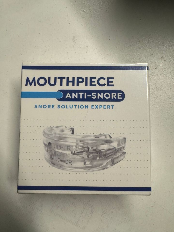 Mouthpiece Anti Snore / Schnarchschiene in Nersingen