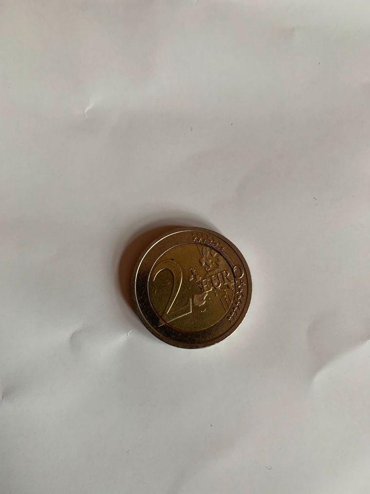 2€ Münzen gibts nur selten in Erfurt