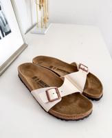 Birkenstock Pantoletten Sandalen "Madrid" in Gold - Weite S - 40 Pankow - Prenzlauer Berg Vorschau