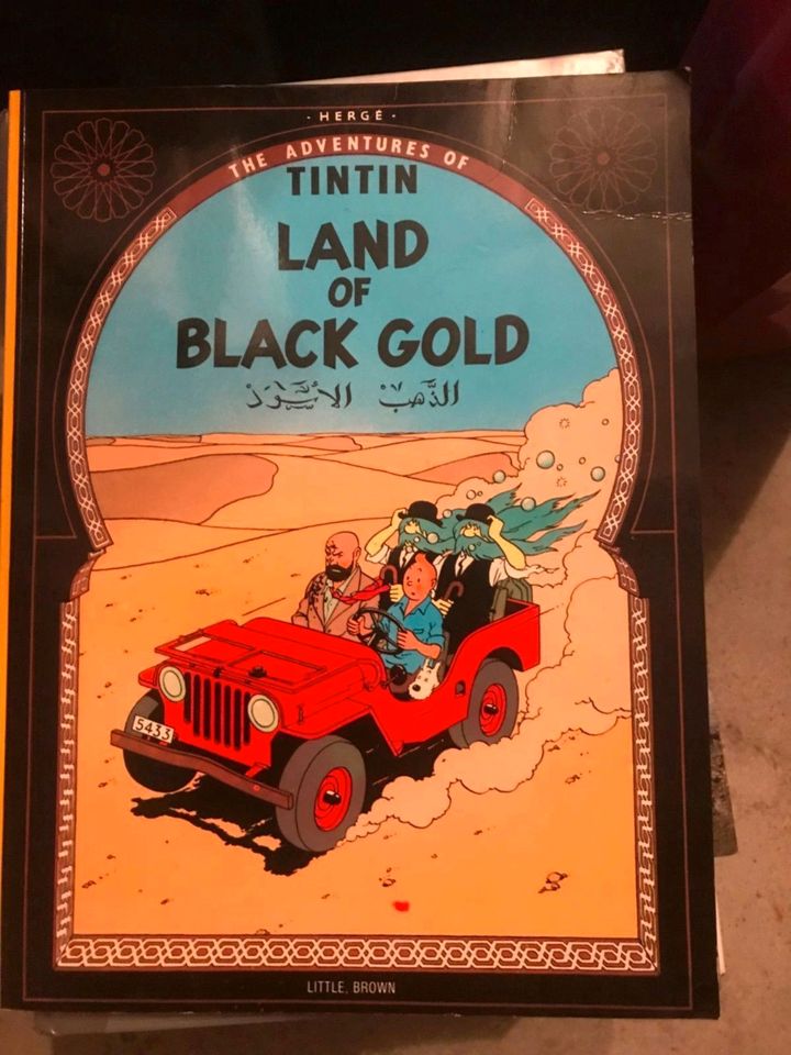 TinTin / Tim Struppi Hergé "LAND OF BLACK GOLD" englisch in Hamm