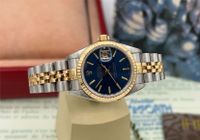 Rolex Lady Datejust Blue Dial Ref 69173 Fullset LC 100 Hessen - Kassel Vorschau