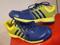 adidas Ligra 4 43 1/3 Herren Indoor Sport Schuhe Sneaker blau-gel Nordrhein-Westfalen - Alpen Vorschau