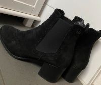 Tamaris Chelsea Stiefelette schwarz Wildleder Größe 42 Rheinland-Pfalz - Pfaffen-Schwabenheim Vorschau