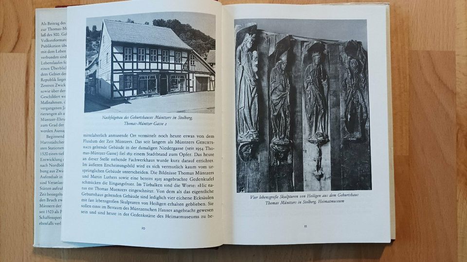 Buch Thomas Münzer Stätten seines Lebens und Wirkens in Merseburg