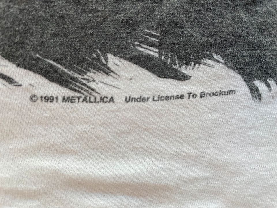 Vintage Metallica Tour Shirt 1991 in Größe L in Leimen Pfalz
