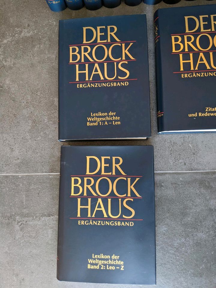 Der Brock Haus 15 Bände & 4 Ergänzungsbände in Püchersreuth