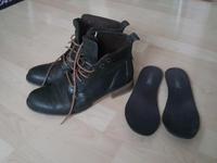 Lederstiefel Halbschuhe Echtleder Josef Seibel - Größe 40! TOP! Bayern - Waal Vorschau