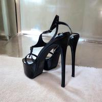 High Heels Plateau Sandaletten schwarz Größe 43 Berlin - Biesdorf Vorschau