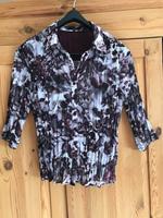 Wie neu: Bonita, tolle Bluse in violett-Tönen, gecrasht, 3/4 Arm, Hessen - Dornburg Vorschau