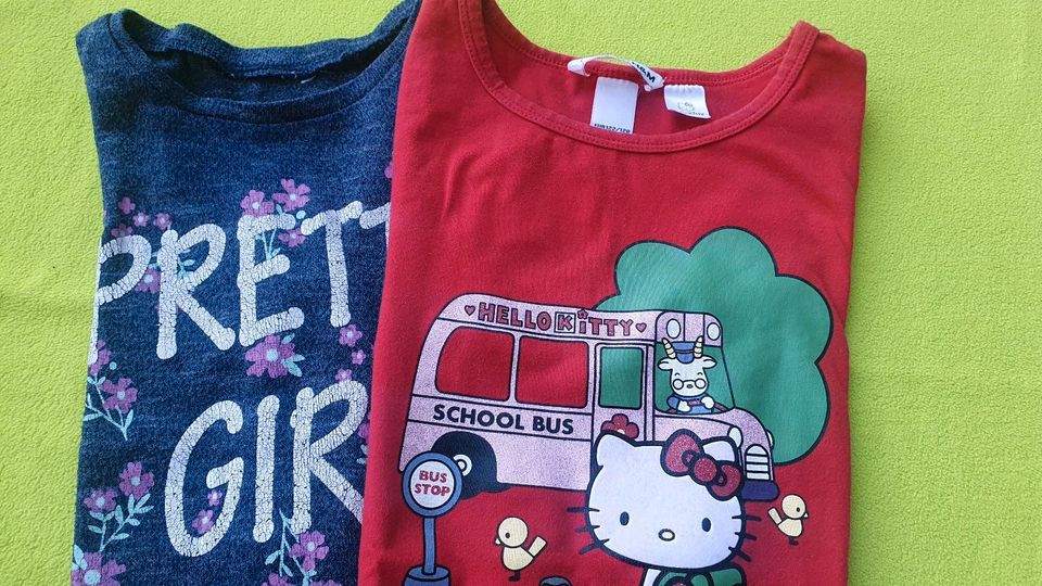 Gr. 122/128, 2 Pullover, Hello Kitty, H&M in Anklam