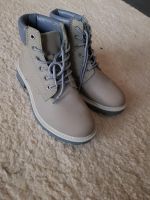 Damen Boots echtes Leder NEU, Gr. 39, grau Niedersachsen - Neu Wulmstorf Vorschau