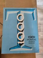 1981 Pontiac T 1000 Services Manual Sachsen - Weißenberg Vorschau