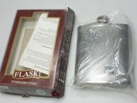 Flask 6 oz Edelstahl 227 ml Flachmann mit Trichter NEU Bremen - Seehausen  Vorschau