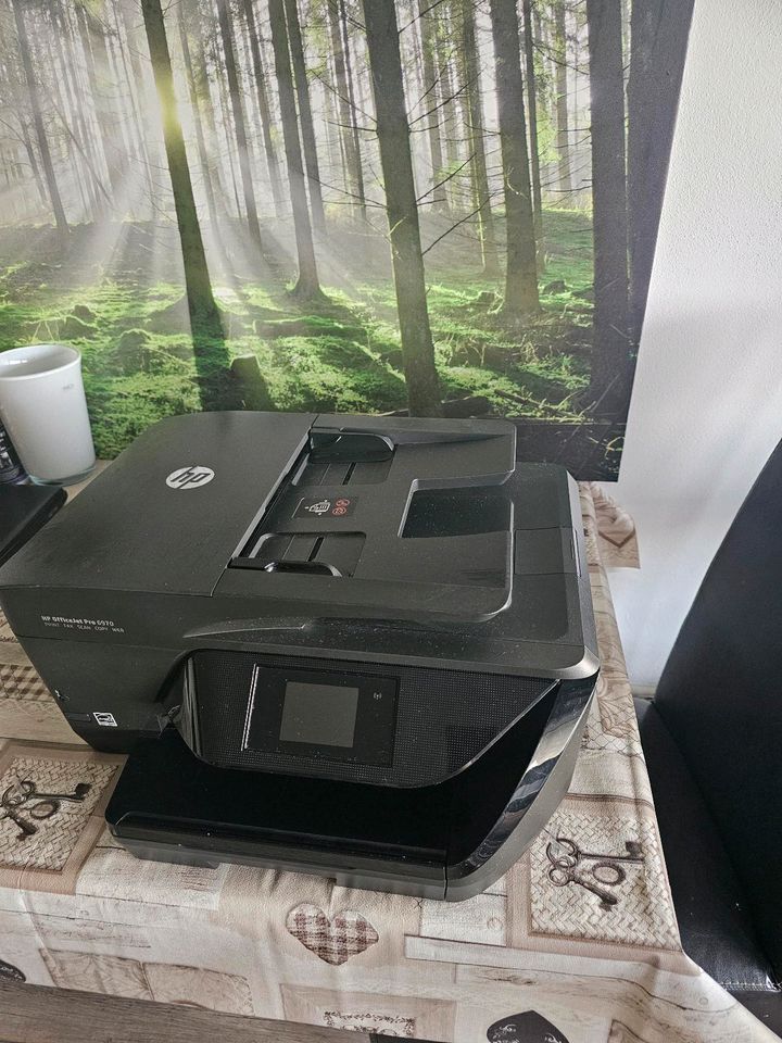 Gebrauchter Drucker HP Officejet Pro 6970,guter Zustand ,Mit neue in Traunstein