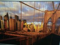 Ikea Vilshult Bild mit Rahmen von New York Brooklyn Bridge Baden-Württemberg - Nattheim Vorschau