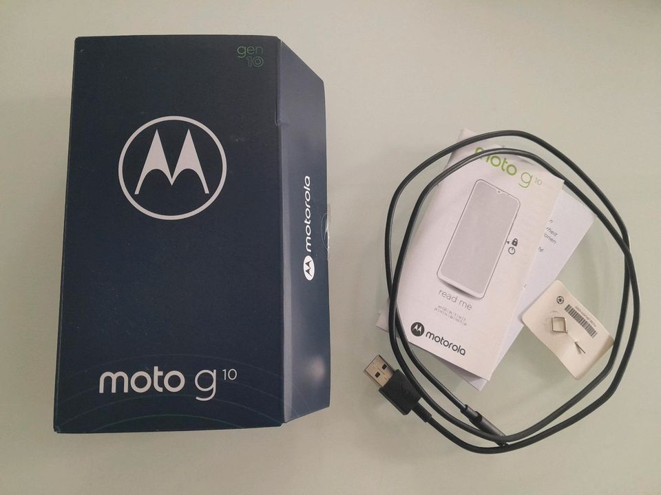 Motorola Moto G10 64Gb Handy inklusive Zubehör in Salzgitter