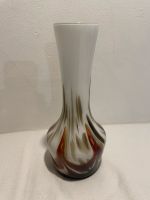 Murano Glas Vase weiß mit braun Opaline Vintage Pankow - Prenzlauer Berg Vorschau