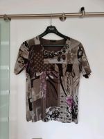 Shirt Top Oberteil Gerry Weber braun lila Muster Größe 46 Bayern - Ingolstadt Vorschau