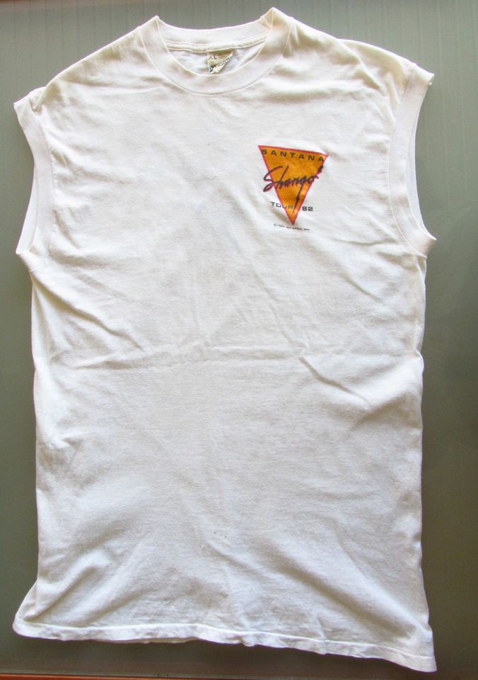 Santana „Shango“ Tour-Shirt 1982 – Original (XL) in Mauritz