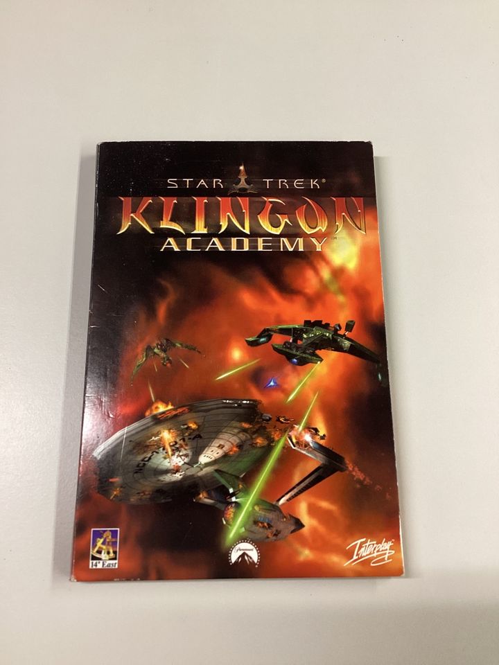 Computerspiel Star Trek Klingon Academy mit Booklets in Bünde