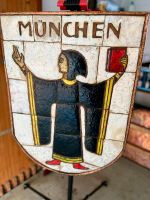 Stadtwappen München aus Kupfer und Emaille Bayern - Prittriching Vorschau