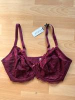BH Spitzenbh Ivory Rose ASOS weinrot 85D Köln - Porz Vorschau