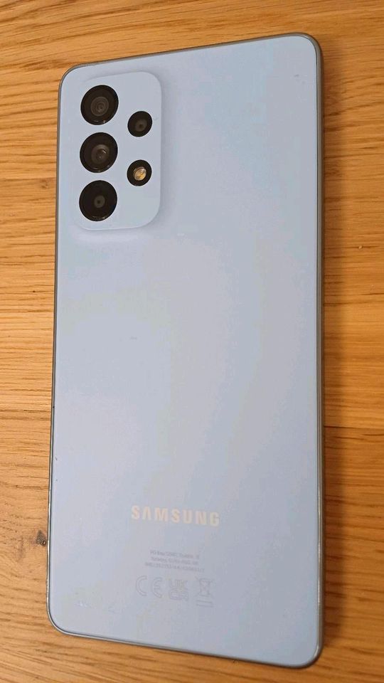 Samsung_A53_Handy BLUE_128GB_6GB_5G_OVP_Cover_wie_NEU in Berlin