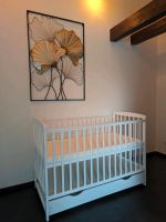 Babybett mit Stauraum/ Schublade, höhenverstellbar Baden-Württemberg - Graben-Neudorf Vorschau