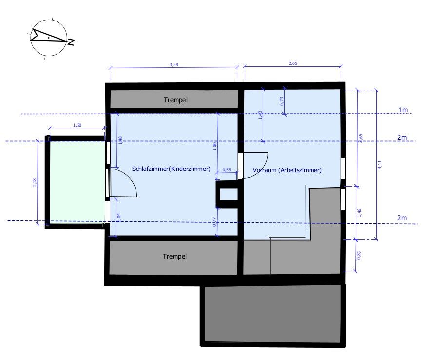 RESERVIERT + Kleines sonniges Einfamilienhaus im Ortsteil von Dippoldiswalde in idyllischer Lage  + Obstgarten + Gewächshaus + Geräteschuppen in Dippoldiswalde