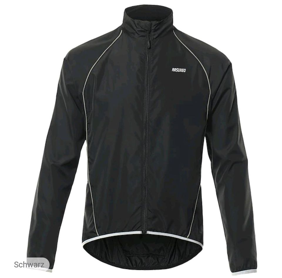 NEU Herren Fahrradjacke Radjacke Jacke Windjacke Windbreaker in Kröning