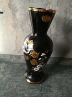 Italienische Vase Toscana schwarz Blumenmotiv Niedersachsen - Cloppenburg Vorschau