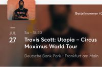 Travis Scott: Utopia – Circus Maximus World Tour Frankfurt Rheinland-Pfalz - Betzdorf Vorschau