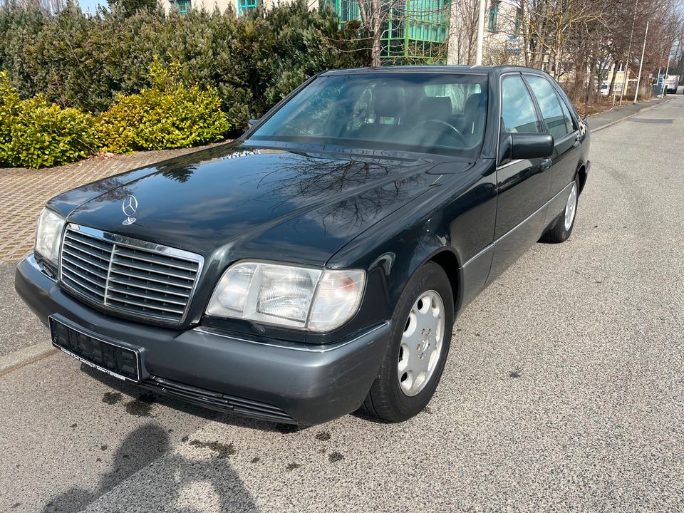 Mercedes Benz W 140 S 600 1.Hand,H-Kennz.184 EUR Steuern jährli in Zwickau