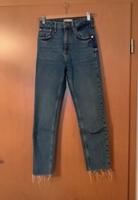 blaue gerade geschnittene Jeans, ZARA, Größe 32 Saarland - Illingen Vorschau