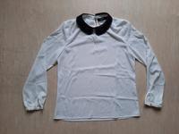 Hallhuber Damen Bluse Weiss Black Collar D36 Innenstadt - Köln Altstadt Vorschau