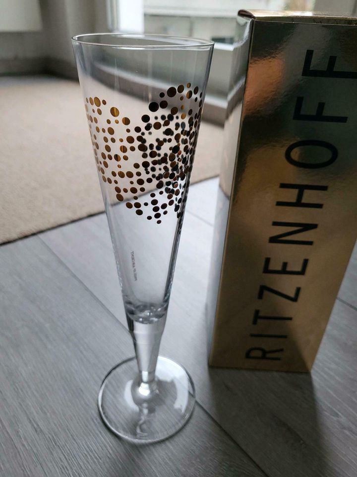 Neu Ritzenhoff Champagnerglas 2 Stück Philip Argent 2016 Herz in Woltersdorf
