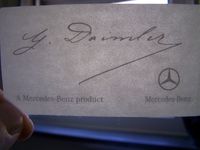 Original Mercedes Windschutzscheibenaufkleber Baden-Württemberg - Remseck am Neckar Vorschau