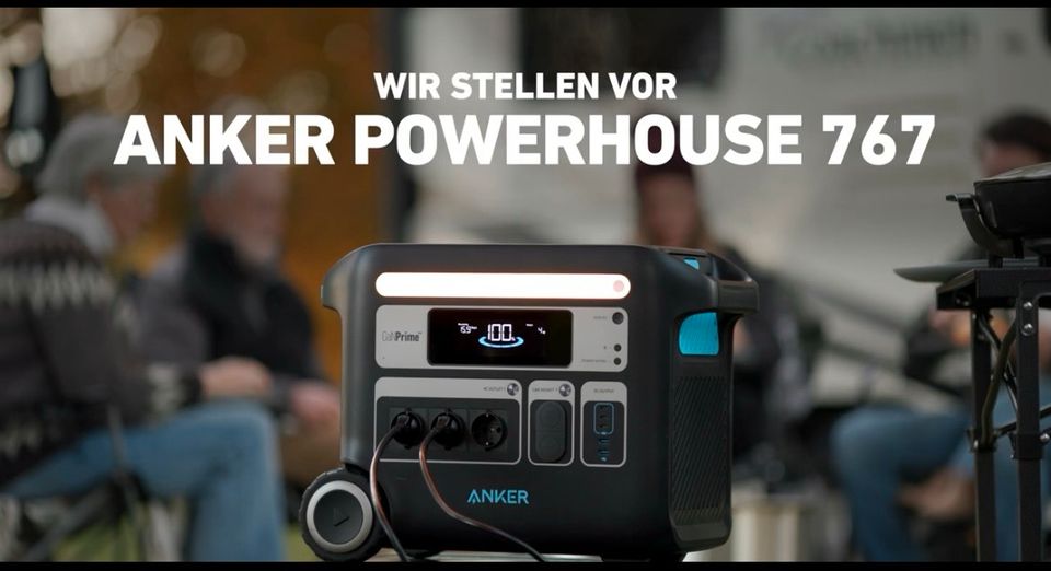 Powerstation Powerbank Batterie 2300W Camping mieten Anker Solix in Pulheim